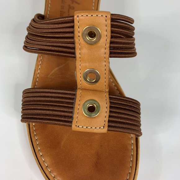 Italian Shoemaker Womens Contessa Sandals Travel Summer Casual 7M - Picture 4 of 6